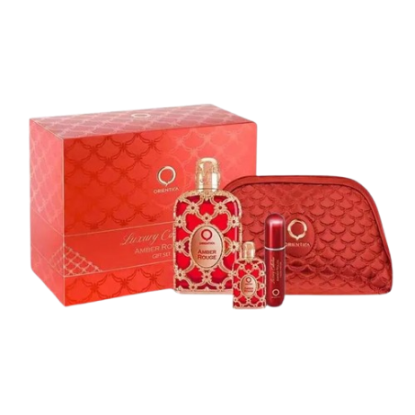 Kit Amber Rouge Recarregável